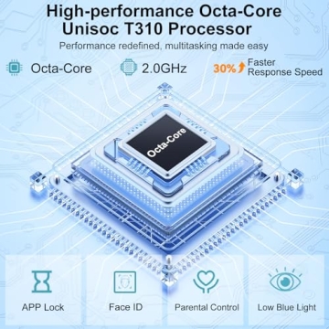 DEERTiME 2025 Android 15 Tablet with Keyboard 30GB RAM 64GB