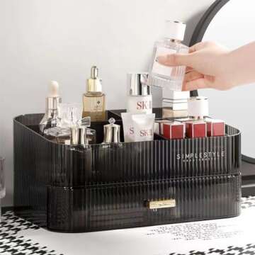 MIUOPUR Stackable Makeup Organizer - Perfect for Vanity