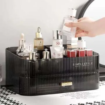 MIUOPUR Stackable Makeup Organizer - Perfect for Vanity