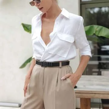 XZQTIVE Plus Size Women's Leather Belts for Jeans Pants Dress Fashion Ladies Waist Belt with Square Silver Buckle,black