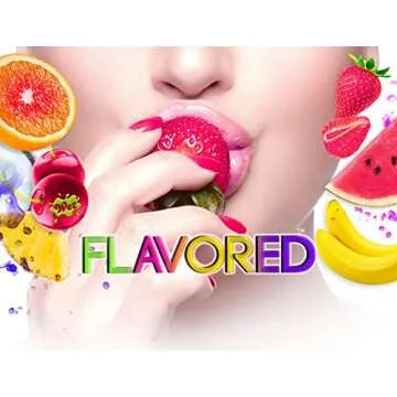 Wet Flavored Lubricant Sampler for Couples - Non-Sticky & Tasty