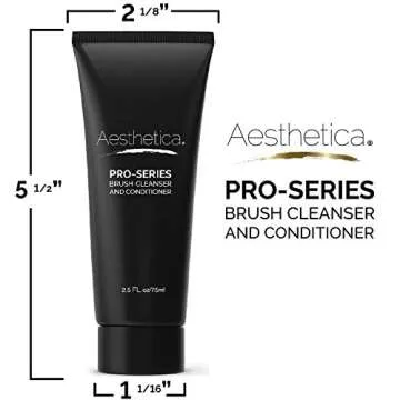 Aesthetica Brush Cleaner - Vegan & Cruelty Free for All Tools