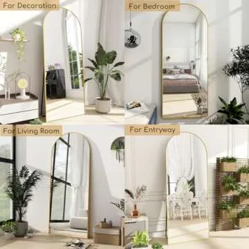 FVANF Full Length Mirror - Elegant Freestanding Design