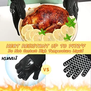 BBQ Gloves for Safe Grilling and Cooking with Style