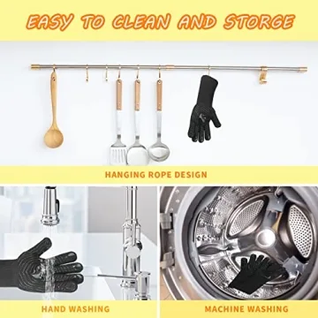 BBQ Gloves for Safe Grilling and Cooking with Style