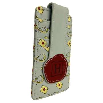 Harry Potter Card Holder Wallet Slim Compact (Gray)