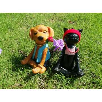 Alpha Go Cell Phone Holder, Yoga Black Cat Smartphone Stand, Dock, Cradle, Compatible with iPhone, All Android Smartphone Charging, Desktop Accessories Pal