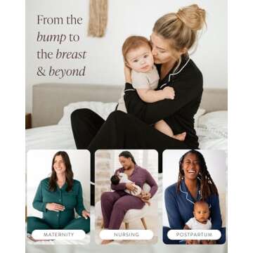 Kindred Bravely Soft Maternity Pajamas for Comfort