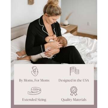 Kindred Bravely Soft Maternity Pajamas for Comfort