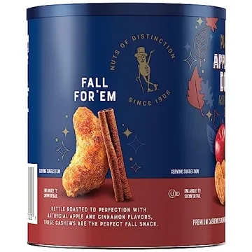 Apple Cider Donut Cashews - Fall Snack Canister