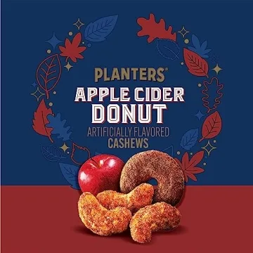 Apple Cider Donut Cashews - Fall Snack Canister