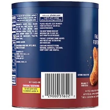 Apple Cider Donut Cashews - Fall Snack Canister