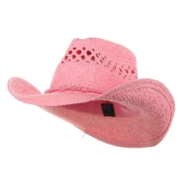 MG Women's Stylish Pink Cowboy Hat for All Occasions