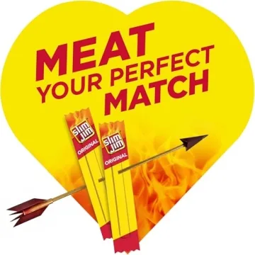 Slim Jim Meat Sticks Gift Box for Valentine's Day Treats