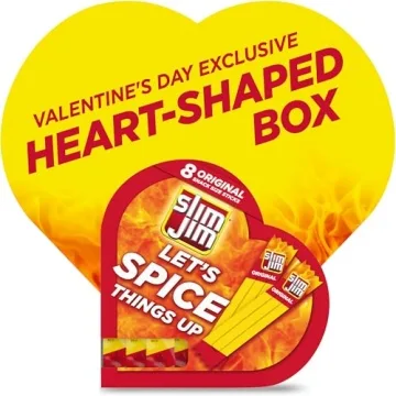 Slim Jim Meat Sticks Gift Box for Valentine's Day Treats
