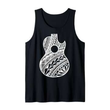 Polynesian Ukulele Tank Top