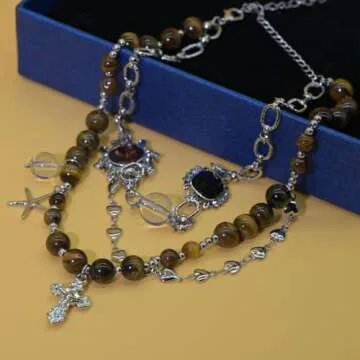 Trendy wolin Lucky Necklace for Men and Women