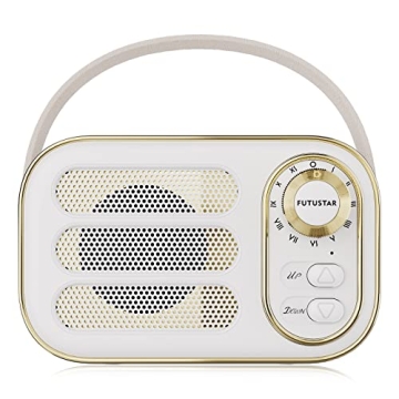 Vintage Bluetooth Speaker - Retro Decor, Crystal Clear Sound & Portable