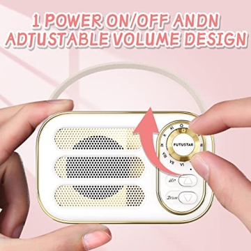 Retro Bluetooth Speaker with Crystal Clear Sound & Portable Design