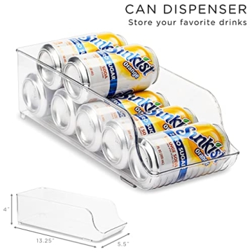 Sorbus Refrigerator Organizer Set - 6 BPA-Free Containers