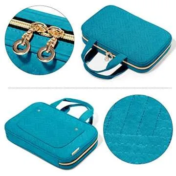 Yarwo Knitting Needles Case for Crochet Hooks and More