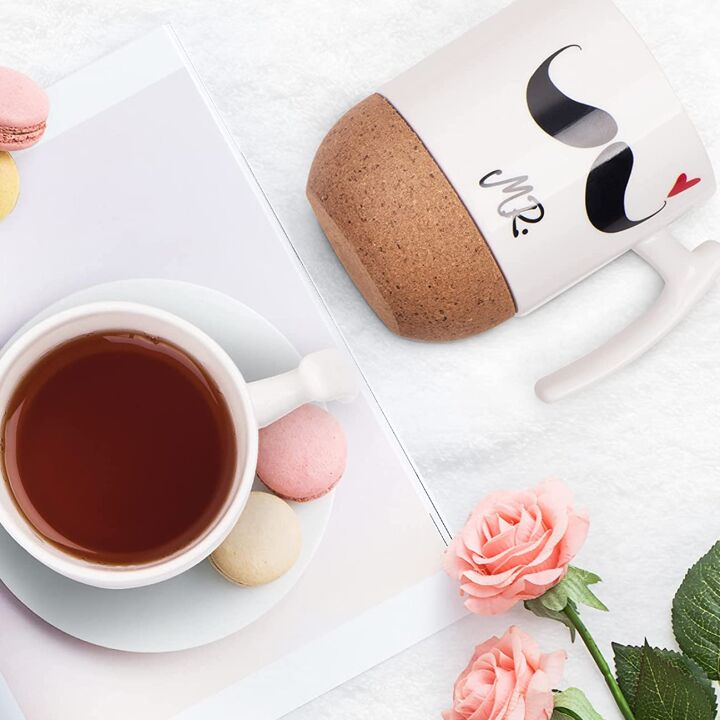 Cute Mr & Mrs Ceramic Mugs for Weddings