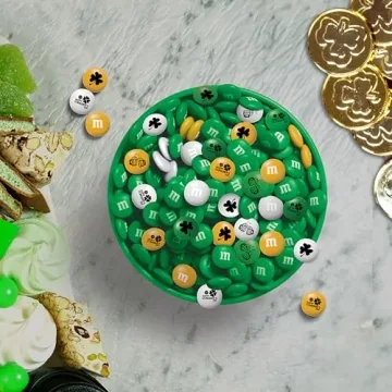 M&M'S St Patricks Day Candy - 2 lbs Resealable Pack