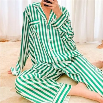 Yuemengxuan Floral Pajama Set for Women Lounge Wear