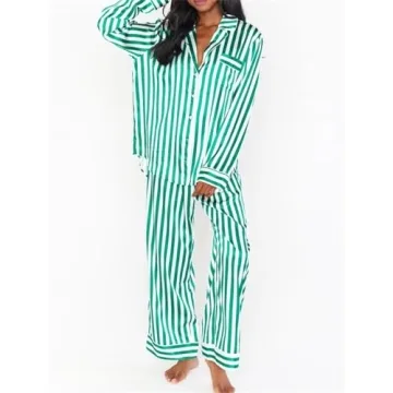 Yuemengxuan Floral Pajama Set for Women Lounge Wear