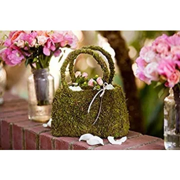 SuperMoss Beaumont Purse in Fresh Green for Elegant Decor