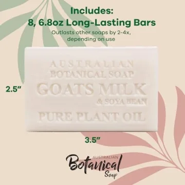 Australian Goat Milk Soap Bars - Luxurious & Gentle for All Skin Types