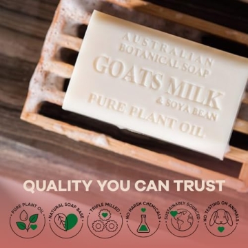 Australian Goat Milk Soap Bars - Luxurious & Gentle for All Skin Types