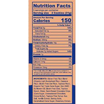 Partake Crunchy Cookies - Chocolate Chip | 2 Boxes | Vegan & Gluten Free | Free of Top 8 Allergens- Dairy Free, Nut Free, Egg Free, Wheat Free, Soy Free, Fish Free | 5.5 Oz | 15 Cookies Each