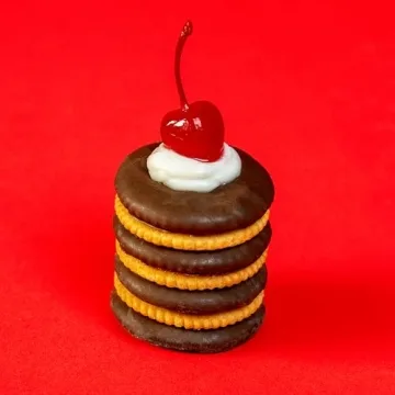 RITZ Fudge Covered Holiday Crackers 7.8 oz Limited Edition