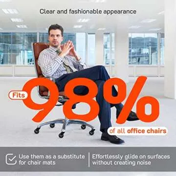 Upgrade Your Office with Smooth Rolling Chair Wheels