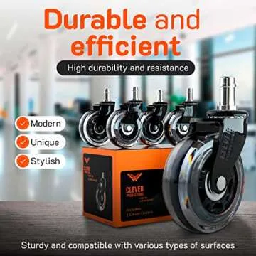 Upgrade Your Office with Smooth Rolling Chair Wheels