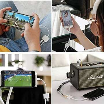 Apple Dual Lightning Headphone Adapter for iPhone