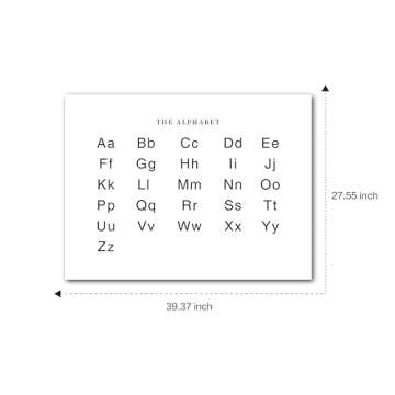 ABC Tapestry - Alphabet Learning & Stylish Art