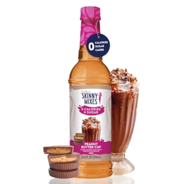 Jordan's Sugar Free Peanut Butter Cup Coffee Syrup - Guilt-Free Indulgence