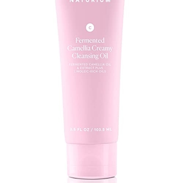 Naturium Camellia Creamy Cleansing Oil for Gentle Makeup Removal