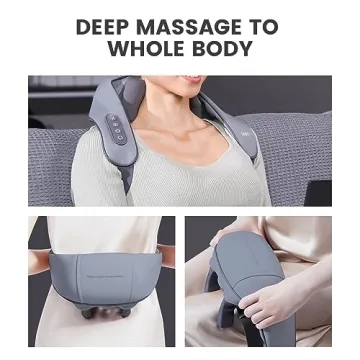 Breo N5 Mini Neck Massager with Heat for Muscle Relaxation