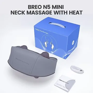 Breo N5 Mini Neck Massager with Heat for Muscle Relaxation