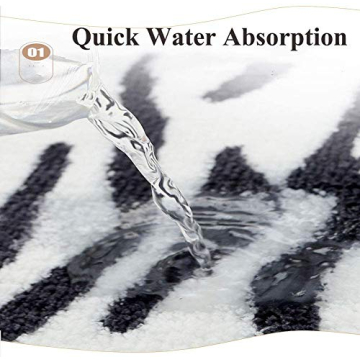 Tiger Print Rug for Kids, Cute Faux Animal Area Rug