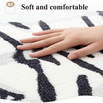 Tiger Print Rug for Kids, Cute Faux Animal Area Rug