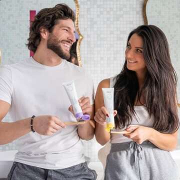 ELIMS Nano Hydroxyapatite Fluoride Free Toothpaste - Xylitol Remineralizing Toothpaste for Whitening Sensitive Teeth - SLS Free Orange Pineapple Mint Flavored Toothpaste for Adults & Kids 4oz