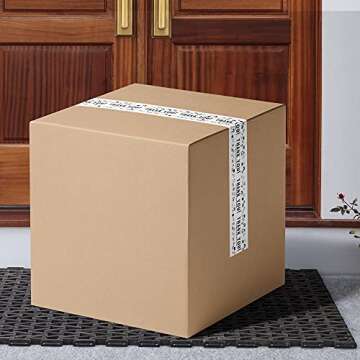 Mobiusea Creation Thank You for Supporting My Small Business Packing Tape | 1.88 Inch x 54 Yard | 3-Pack | Shipping Tape for Small Business Packaging Supplies, Cute Packing Tape Moving Supplies