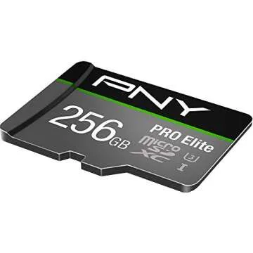 PNY 256GB Pro Elite MicroSDXC - Reliable and Fast Storage Solution