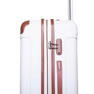 Gabbiano Bravo 3 Piece Hardside Luggage Set for Traveling