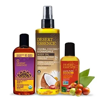 Desert Essence Jojoba Oil for Skin, Hair & Makeup