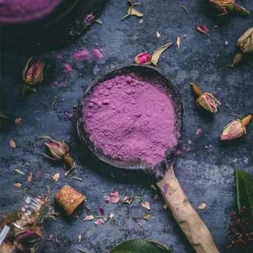 Anima Mundi Apothecary Love + Serenity Rose Petal Powder with Edible Dried Rose Petals & Buds, Aromatic Blend for Teas, Lattes, Desserts (2.5oz / 71g)